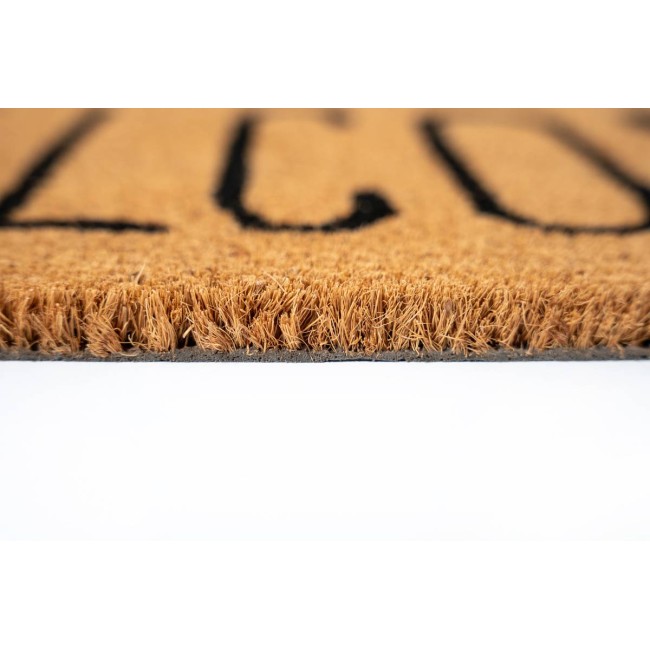 Sdim Πατάκι Εισόδου από Κοκοφοίνικα με Αντιολισθητικό Υπόστρωμα Freestyle 900 Welcome Natural 40x60εκ.