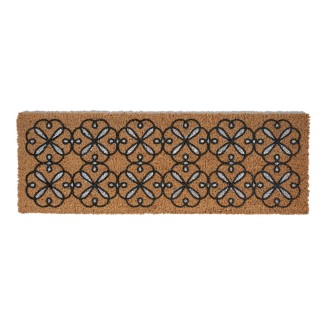 Πατάκι Εισόδου από Κοκοφοίνικα με Αντιολισθητικό Υπόστρωμα Finesse 155 Lisbon  26x75εκ Πάχους 15mm Sdim