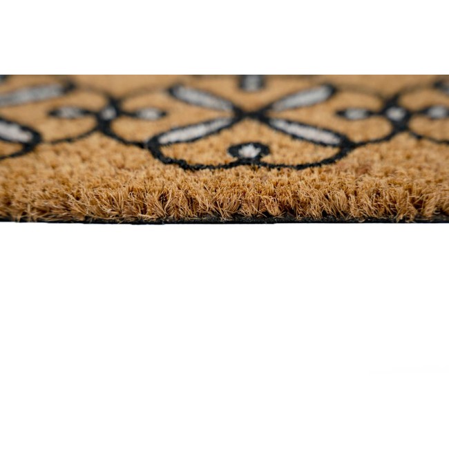 Sdim Πατάκι Εισόδου από Κοκοφοίνικα με Αντιολισθητικό Υπόστρωμα Finesse 155 Lisbon  26x75εκ. Πάχους 15mm