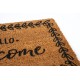 Sdim Πατάκι Εισόδου από Κοκοφοίνικα με Αντιολισθητικό Υπόστρωμα Finesse 475 Hello Welcome 40x60εκ.