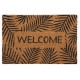 Sdim Πατάκι Εισόδου από Κοκοφοίνικα με Αντιολισθητικό Υπόστρωμα Finesse 966 Leaves Welcome 40x60εκ.