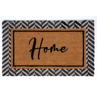 Πατάκι Εισόδου από Κοκοφοίνικα με Αντιολισθητικό Υπόστρωμα Freestyle XL 460 Home Herringbone 50x80εκ Sdim