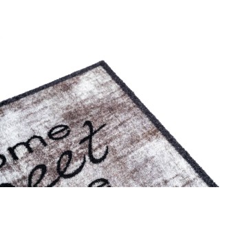 Πατάκι Εισόδου Μοκέτα με Αντιολισθητικό Υπόστρωμα Lima 002 Home Sweet Home 50x75εκ Πάχους 8mm Sdim