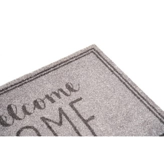 Πατάκι Εισόδου Μοκέτα με Αντιολισθητικό Υπόστρωμα Lima 004 Welcome Home 50x75εκ Πάχους 8mm Sdim