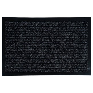 Πατάκι Εισόδου Μοκέτα με Αντιολισθητικό Υπόστρωμα Everton 007 Anthracite 40x60εκ Sdim