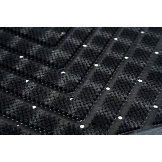 Πατάκι Εισόδου από Καουτσούκ με Αντιολισθητικό Υπόστρωμα V Power 007 Anthracite 45x65εκ Sdim