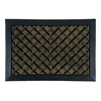 Πατάκι Εισόδου από Καουτσούκ με Αντιολισθητικό Υπόστρωμα V Power 017 Beige 60x80εκ Sdim