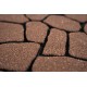 Sdim Αντιολισθητικό Πατάκι Εισόδου Ecomat 012 Brown Cleanscrape Flagstone 45x75εκ.