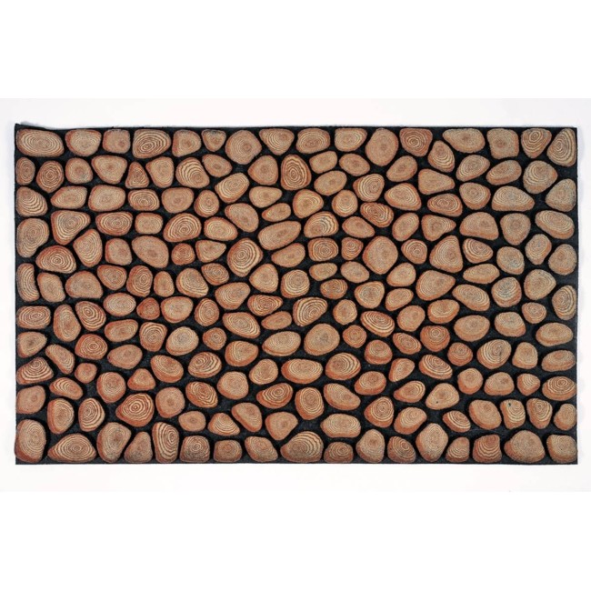 Sdim Αντιολισθητικό Πατάκι Εισόδου Ecomat 040 Tree Rings 45x75εκ.