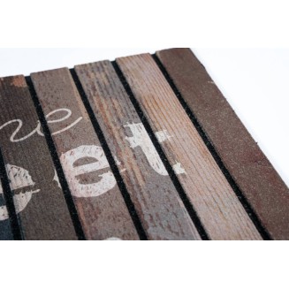 Αντιολισθητικό Πατάκι Εισόδου Ecomat 820 Home Sw Home Slats 45x75εκ Sdim