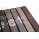 Sdim Αντιολισθητικό Πατάκι Εισόδου Ecomat 820 Home Sw Home Slats 45x75εκ.