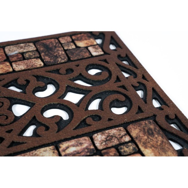 Sdim Αντιολισθητικό Πατάκι Εισόδου Ecomat MP Prague 45x75εκ.