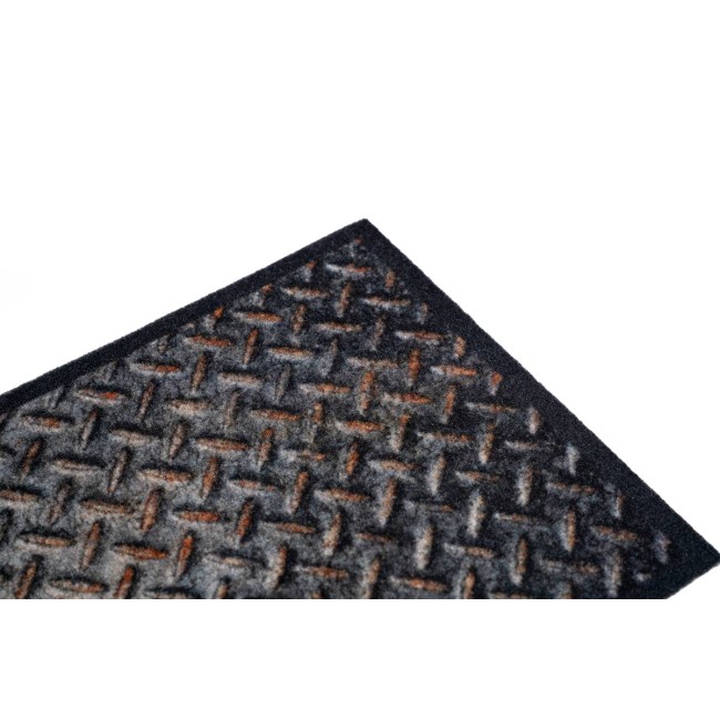 Sdim Πατάκι Εισόδου Μοκέτα με Αντιολισθητικό Υπόστρωμα Mondial 776 Metal 40x60εκ. Πάχους 8mm