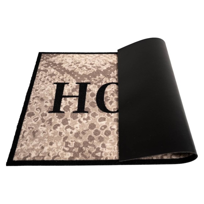 Sdim Πατάκι Εισόδου Μοκέτα με Αντιολισθητικό Υπόστρωμα Mondial 045 Home Καφέ 50x75εκ. Πάχους 8mm