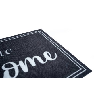 Πατάκι Εισόδου Μοκέτα με Αντιολισθητικό Υπόστρωμα Mondial 060 Hello Welcome 50x75εκ Πάχους 8mm Sdim