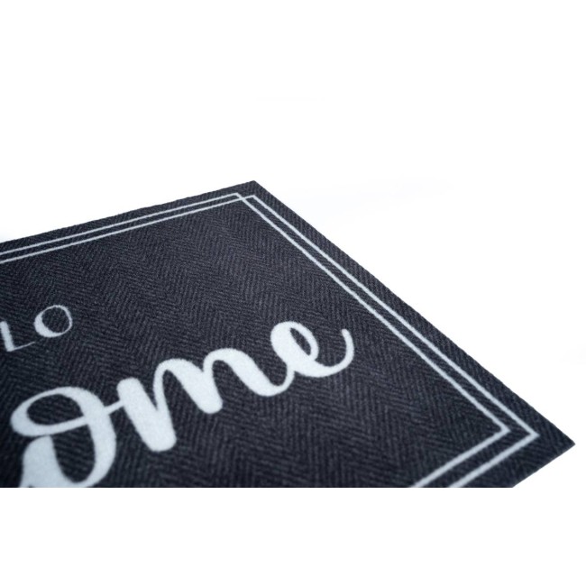 Sdim Πατάκι Εισόδου Μοκέτα με Αντιολισθητικό Υπόστρωμα Mondial 060 Hello Welcome 50x75εκ. Πάχους 8mm