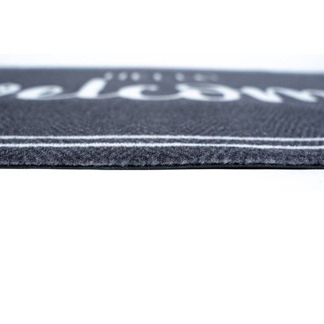 Sdim Πατάκι Εισόδου Μοκέτα με Αντιολισθητικό Υπόστρωμα Mondial 060 Hello Welcome 50x75εκ. Πάχους 8mm