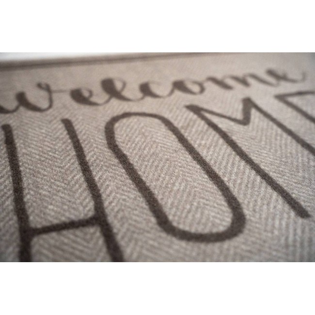 Sdim Πατάκι Εισόδου Μοκέτα με Αντιολισθητικό Υπόστρωμα Mondial 062 Welcome Home Beige 50x75εκ. Πάχους 8mm
