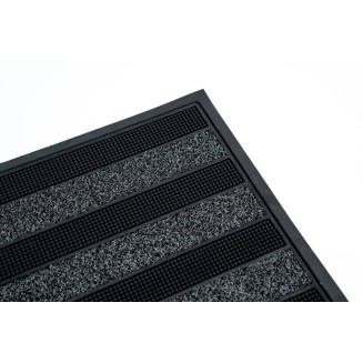 Πατάκι Εισόδου με Αντιολισθητικό Υπόστρωμα Cactus 007 Anthra 40x60εκ Sdim