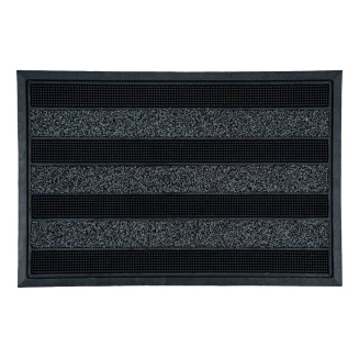 Πατάκι Εισόδου με Αντιολισθητικό Υπόστρωμα Cactus 007 Anthra 60x80εκ Sdim