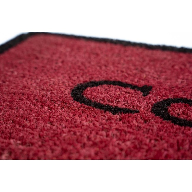 Sdim Πατάκι Εισόδου από Κοκοφοίνικα με Αντιολισθητικό Υπόστρωμα Cartoon 001 Come in Red 40x70εκ.