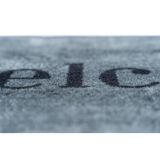 Πατάκι Εισόδου Μοκέτα με Αντιολισθητικό Υπόστρωμα Prestige 037 Welcome Concrete Γκρί 50x75εκ Sdim