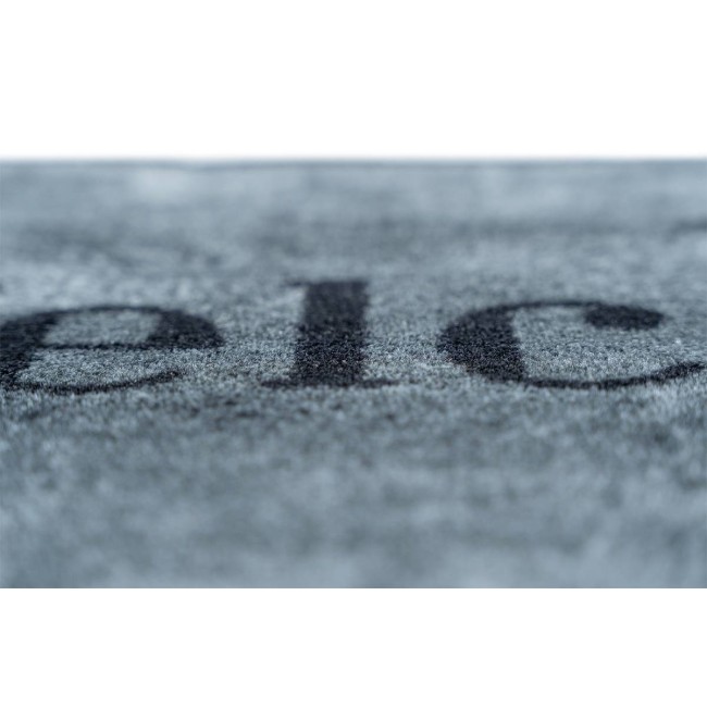 Sdim Πατάκι Εισόδου Μοκέτα με Αντιολισθητικό Υπόστρωμα Prestige 037 Welcome Concrete Γκρί 50x75εκ.