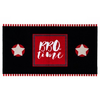 Πατάκι Κουζίνας με Αντιολισθητικό Υπόστρωμα BBQ MAT 500 BBQ Time 2-Stars 67x120εκ Sdim