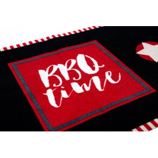 Πατάκι Κουζίνας με Αντιολισθητικό Υπόστρωμα BBQ MAT 500 BBQ Time 2-Stars 67x120εκ Sdim