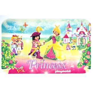 Πατάκι Εισόδου Playmobil Μοκέτα με Αντιολισθητικό Υπόστρωμα Deco 001 Princess 50x80εκ Πάχους 6mm Sdim