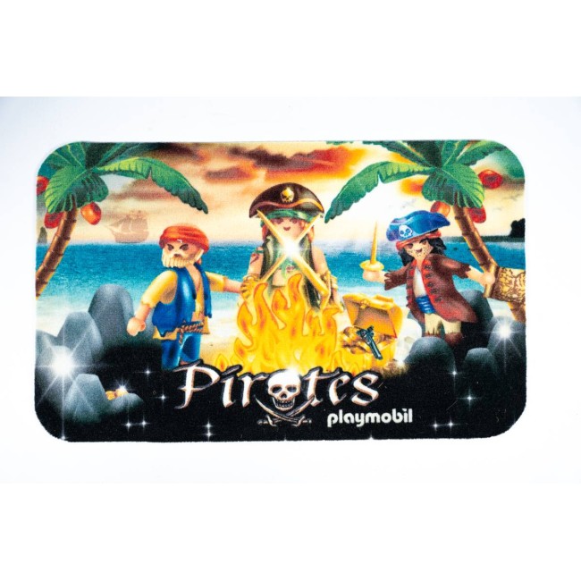 Sdim Πατάκι Εισόδου Playmobil Μοκέτα με Αντιολισθητικό Υπόστρωμα Deco 007 Pirates 50x80εκ. Πάχους 6mm