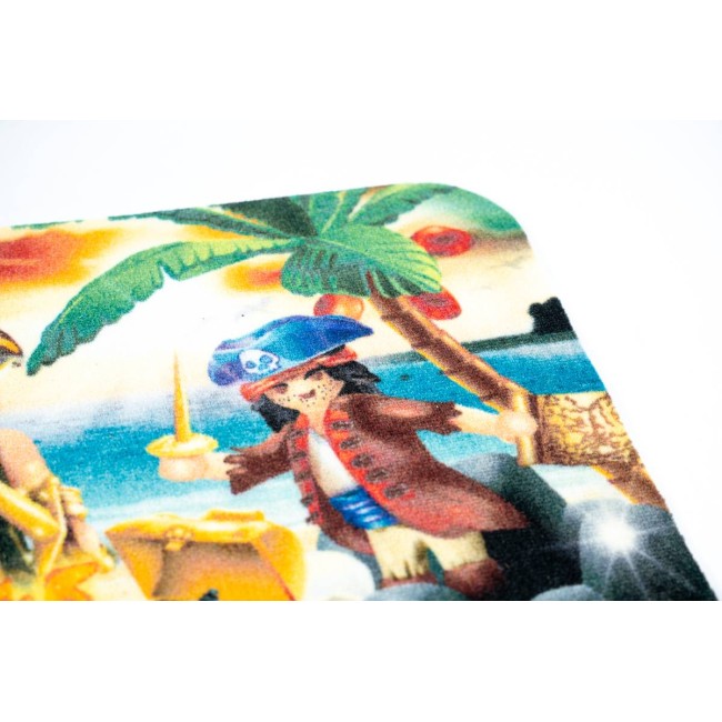 Sdim Πατάκι Εισόδου Playmobil Μοκέτα με Αντιολισθητικό Υπόστρωμα Deco 007 Pirates 50x80εκ. Πάχους 6mm