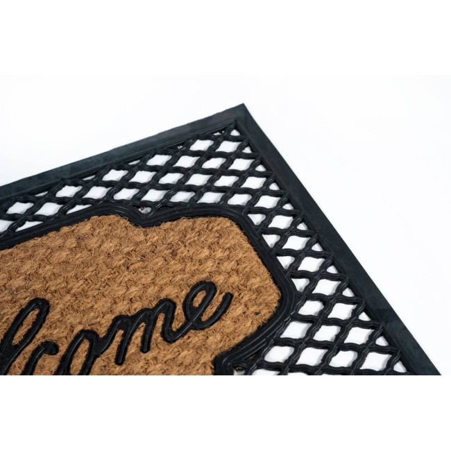 Sdim Πατάκι Εισόδου από Κοκοφοίνικα  και Καουτσούκ με Αντιολισθητικό Υπόστρωμα Eden 004 45x75εκ.