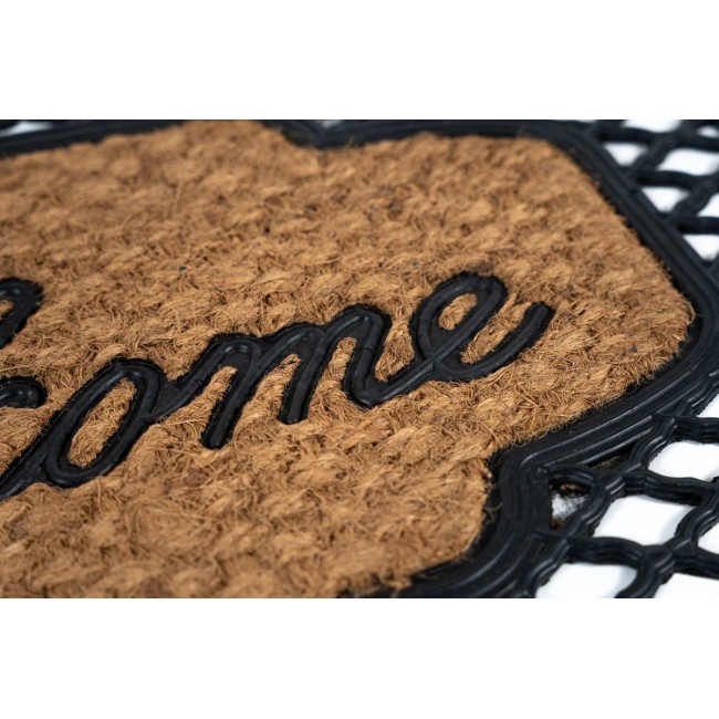 Sdim Πατάκι Εισόδου από Κοκοφοίνικα  και Καουτσούκ με Αντιολισθητικό Υπόστρωμα Eden 004 45x75εκ.