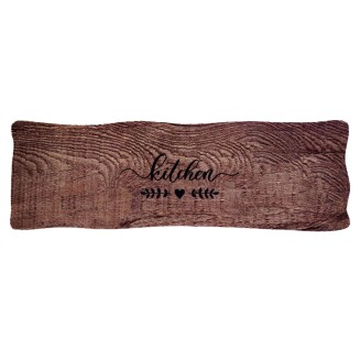 Sdim Πατάκι Κουζίνας με Αντιολισθητικό Υπόστρωμα Cook & Wash 100 Kitchen Wood Brown 50x150εκ.