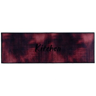 Πατάκι Κουζίνας με Αντιολισθητικό Υπόστρωμα Cook & Wash 201 Kitchen Burgundy Κόκκινο/Μπορντώ 50x150εκ Sdim