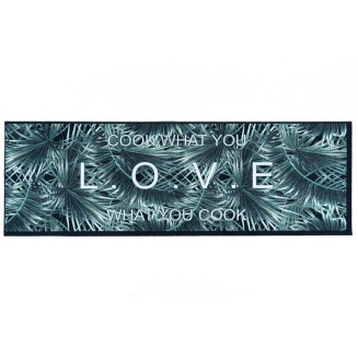 Πατάκι Κουζίνας με Αντιολισθητικό Υπόστρωμα Cook & Wash 450 Love What You Cook 50x150εκ Sdim