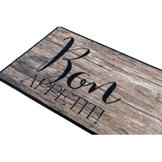 Πατάκι Κουζίνας με Αντιολισθητικό Υπόστρωμα Cook & Wash 510 Wood Bon Appetit Καφέ 50x150εκ Sdim