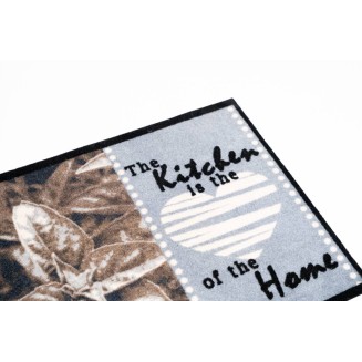 Πατάκι Κουζίνας με Αντιολισθητικό Υπόστρωμα Cook & Wash 630 Kitchen Heart of Home Γκρί/Μπέζ 50x150εκ Sdim