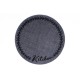 Sdim Στρογγυλό Πατάκι Κουζίνας με Αντιολισθητικό Υπόστρωμα Cook & Wash 495 Floreale Kitchen Γκρί Φ67εκ.