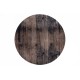 Sdim Στρογγυλό Πατάκι Κουζίνας με Αντιολισθητικό Υπόστρωμα Universal 700 Wood Brown Φ100εκ.