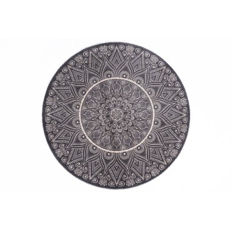 Στρογγυλό Πατάκι Κουζίνας με Αντιολισθητικό Υπόστρωμα Universal 920 Mandala Φ100εκ Sdim
