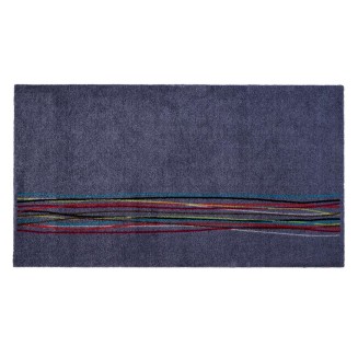 Sdim Πατάκι Κουζίνας με Αντιολισθητικό Υπόστρωμα Universal 314 Lucky Lines Grey 67x120εκ.