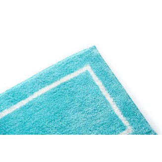 Βαμβακερό/Microfiber Αντιολισθητικό Πατάκι Μπάνιου Space 001 Petrol 45x85εκ Sdim