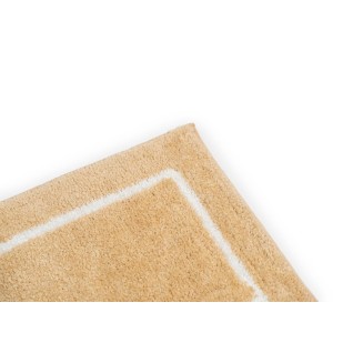 Βαμβακερό/Microfiber Αντιολισθητικό Πατάκι Μπάνιου Space 002 Beige 45x85εκ Sdim