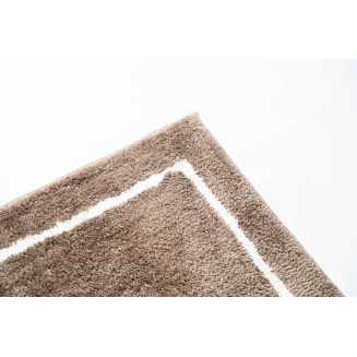 Βαμβακερό/Microfiber Αντιολισθητικό Πατάκι Μπάνιου Space 005 Moka 45x85εκ Sdim