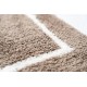 Sdim Βαμβακερό/Microfiber Αντιολισθητικό Πατάκι Μπάνιου Space 005 Moka 45x85εκ.