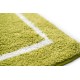 Sdim Βαμβακερό/Microfiber Αντιολισθητικό Πατάκι Μπάνιου Space 006 Lime Green 45x85εκ.