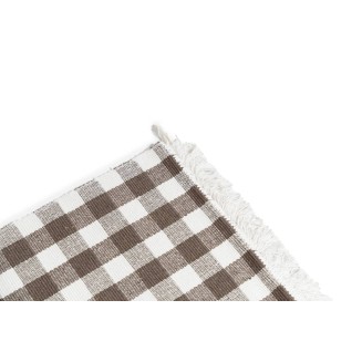 Βαμβακερό Πατάκι Κουζίνας Matrix 004 Καφέ 50x135εκ Sdim Βαμβακερό Πατάκι Κουζίνας Matrix 004 Καφέ 50x135εκ Sdim