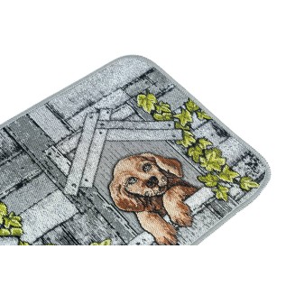 Πατάκι Κουζίνας με Αντιολισθητικό Υπόστρωμα Collage 9704 Γκρί 50x150εκ Sdim Πατάκι Κουζίνας με Αντιολισθητικό Υπόστρωμα Collage 9704 Γκρί 50x150εκ Sdim